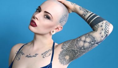 Bald and Tattooed Hair Women